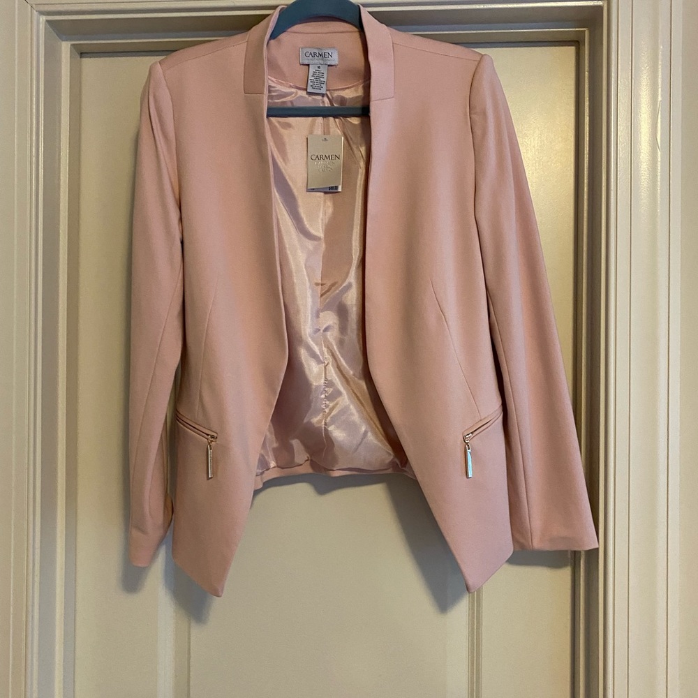 Pink blazer